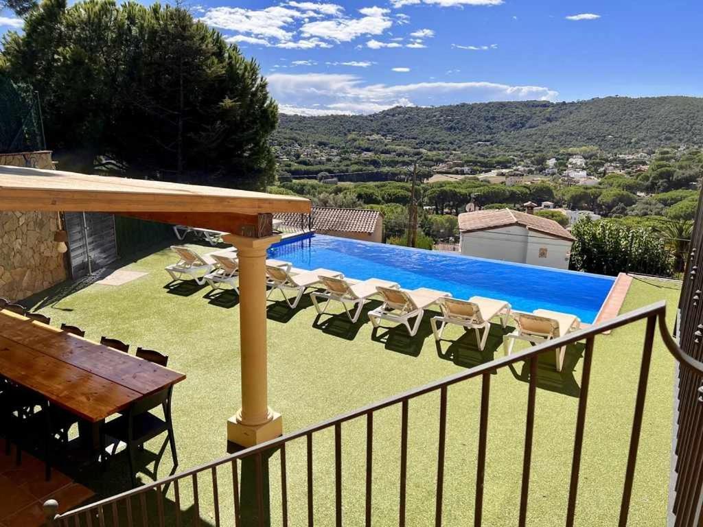 Casa Mas Ambros Con Piscina Desbordante Villa กาลองเย ภายนอก รูปภาพ