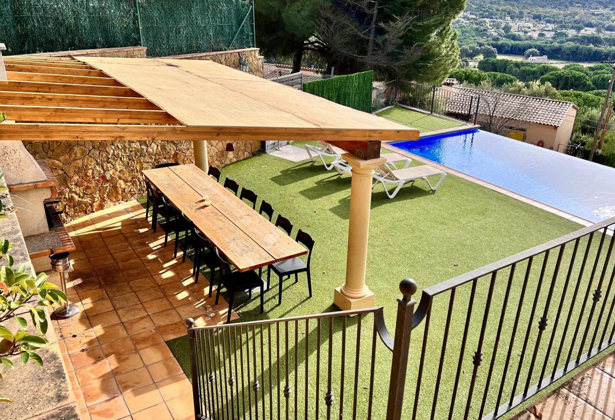Casa Mas Ambros Con Piscina Desbordante Villa กาลองเย ภายนอก รูปภาพ
